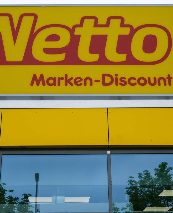 Eine Filiale des Marken-Discounter Netto in Marzahn-Hellersdorf.