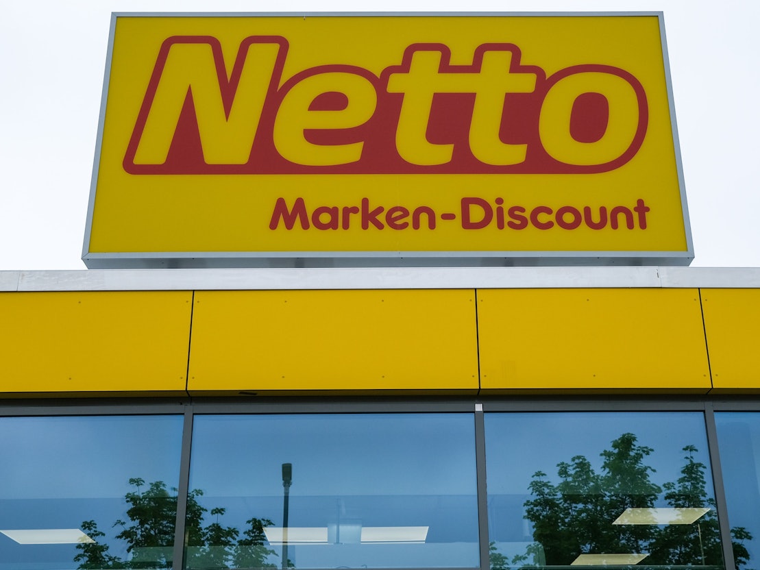 Eine Filiale des Marken-Discounter Netto in Marzahn-Hellersdorf.