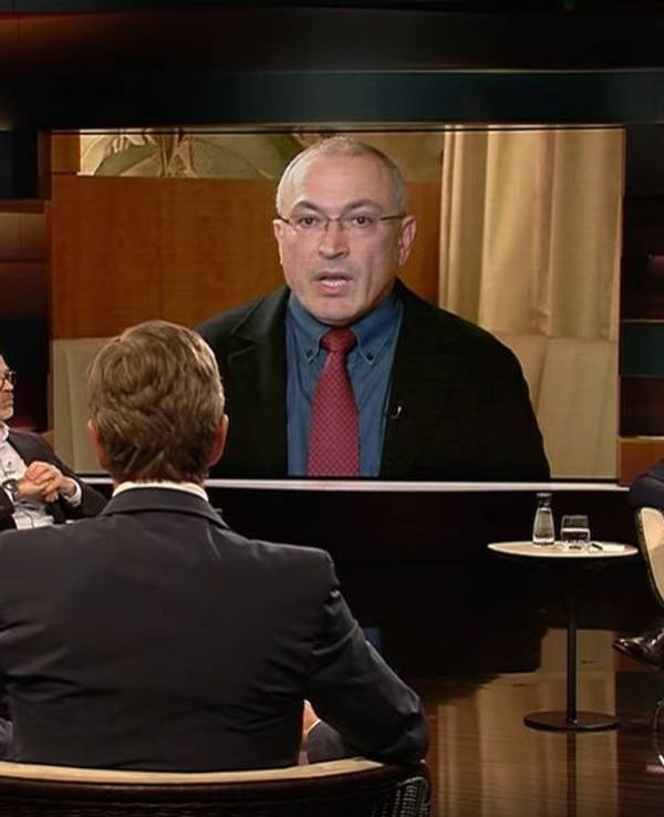 Der russische Dissident Michael Chodorkowski am 23.3.2022 bei „Markus Lanz“.