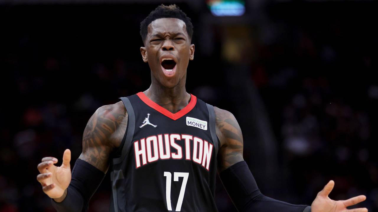 Dennis Schröder ärgert sich.