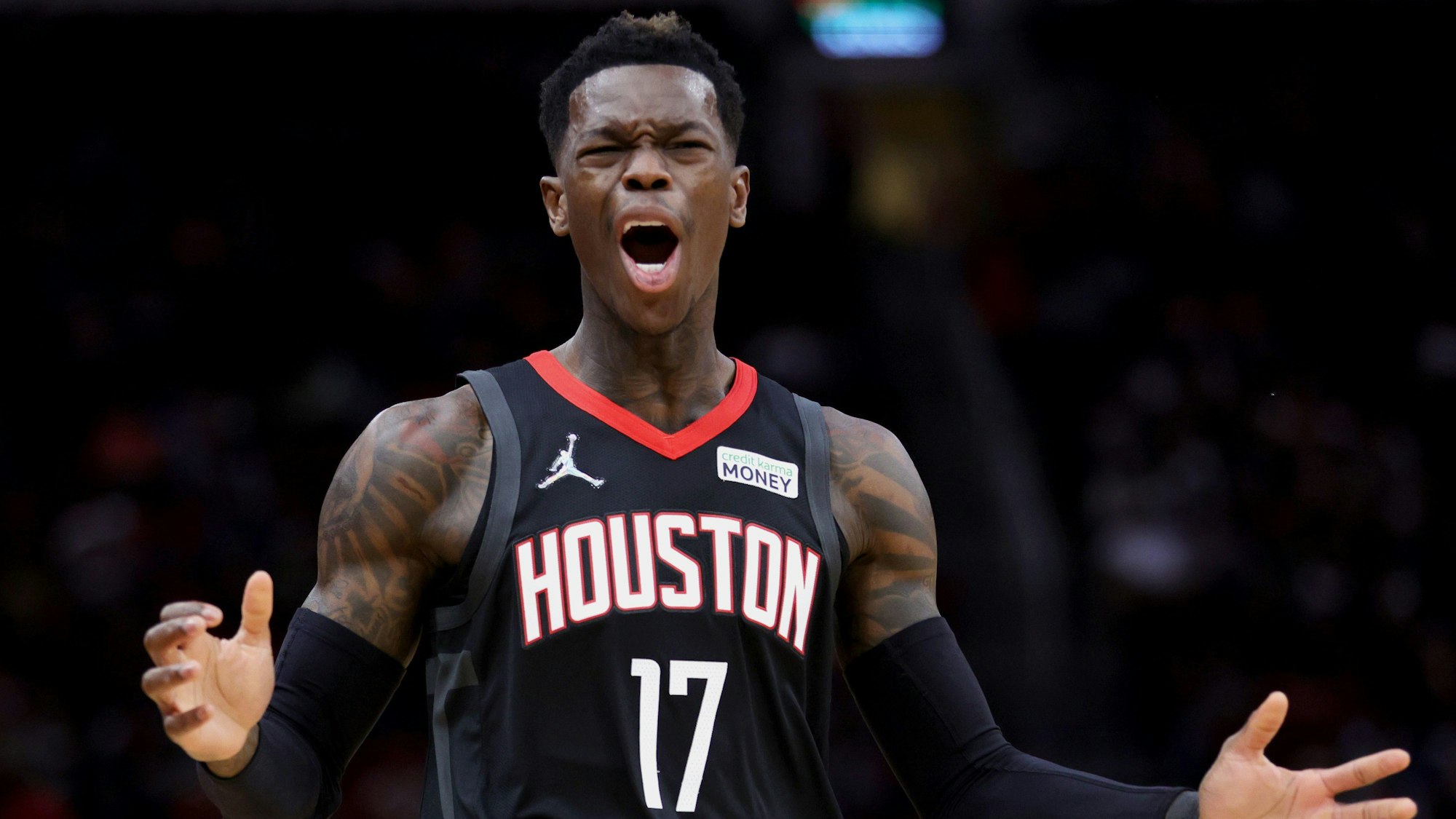 Dennis Schröder ärgert sich.