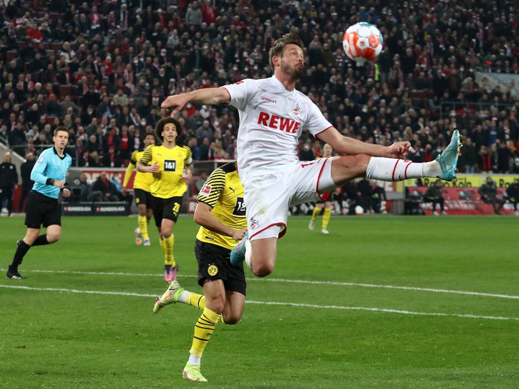 Mark Uth im Spiel gegen Borussia Dortmund