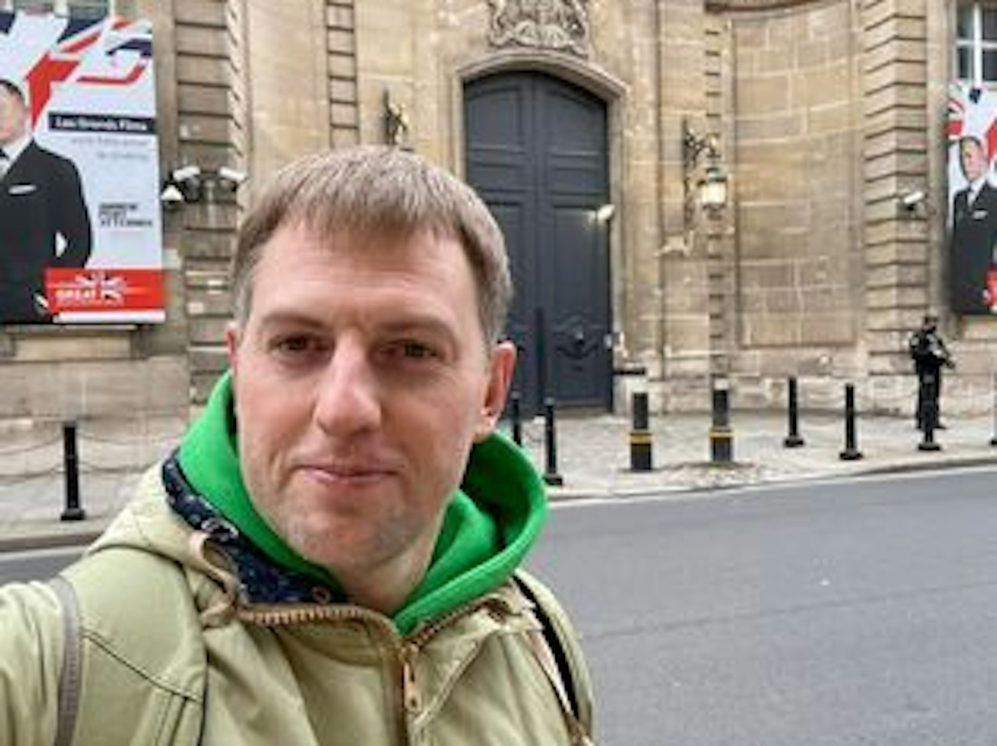 Vladimir Osechkin bei einem Besuch in England. Der Menschenrechtler lebt in Biarritz im Exil.