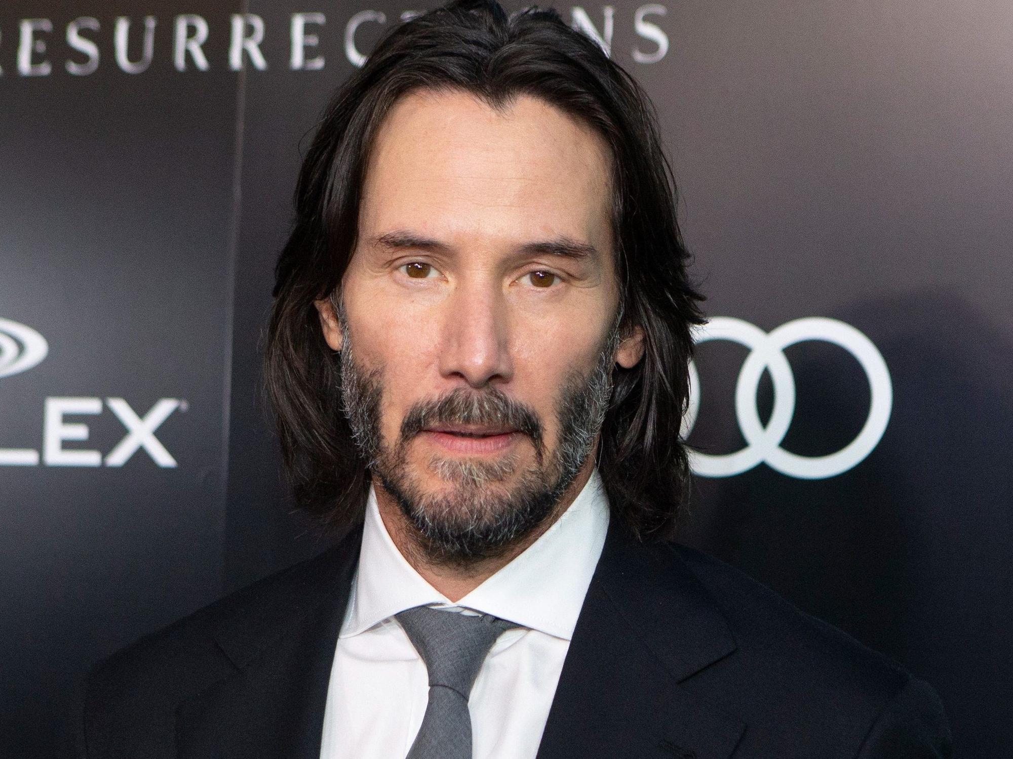 Filme mit Keanu Reeves, hier bei der Premiere von „The Matrix Resurrections“ im Scotiabank Theatre in Toronto am 16. Dezember 2021, wurden aus Chinas Videoplattformen gestrichen. Der kanadische Schauspieler engagiert sich für Tibet und unterstützt den Dalai Lama.