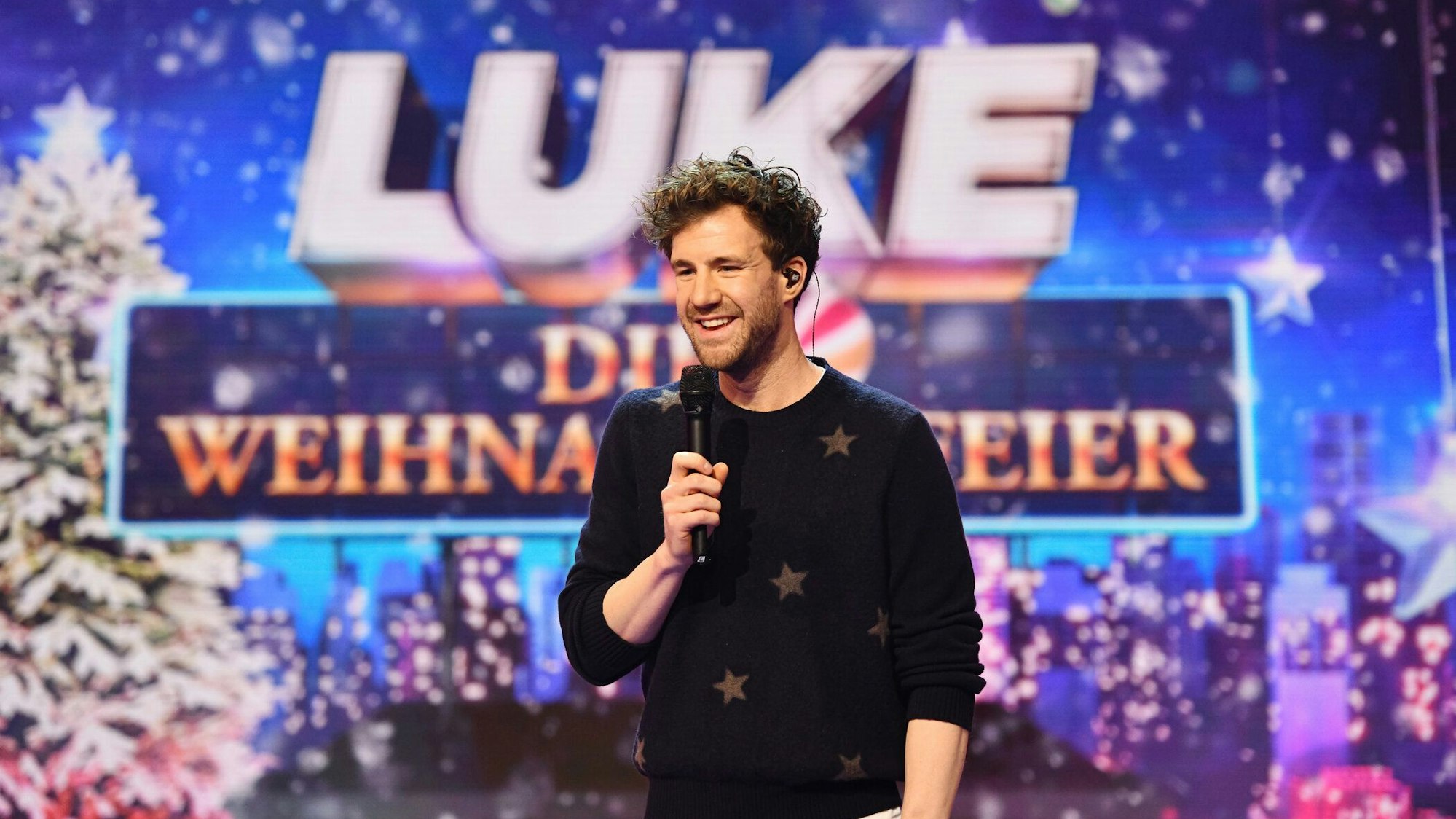 Weihnachten mit Freunden: Luke Mockridge feiert mit Christoph Maria Herbst, Vanessa Mai, Nico Santos, Oli P. und anderen „LUKE! Die Greatnightshow"auf Sat.1.