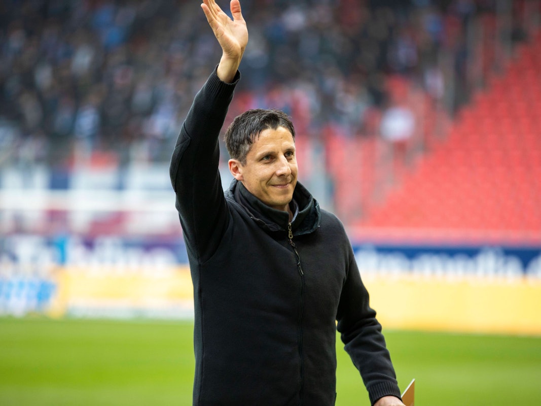 Christian Keller bei seiner Verabschiedung aus Regensburg