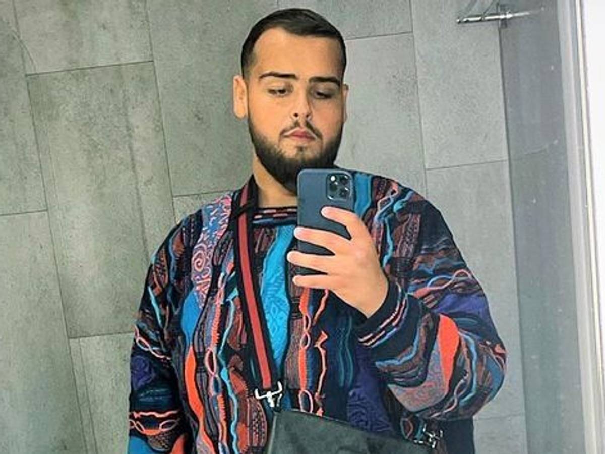 Der Rapper Fat Comedy auf einem Foto, das er im November 2021 auf seinem Instagram-Account veröffentlichte.