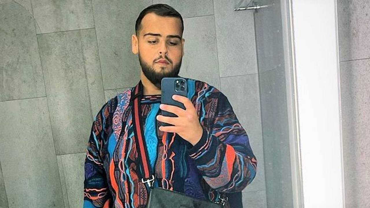 Der Rapper Fat Comedy auf einem Foto, das er im November 2021 auf seinem Instagram-Account veröffentlichte.