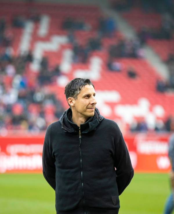 Christian Keller bei seinem Abschied aus Regensburg.