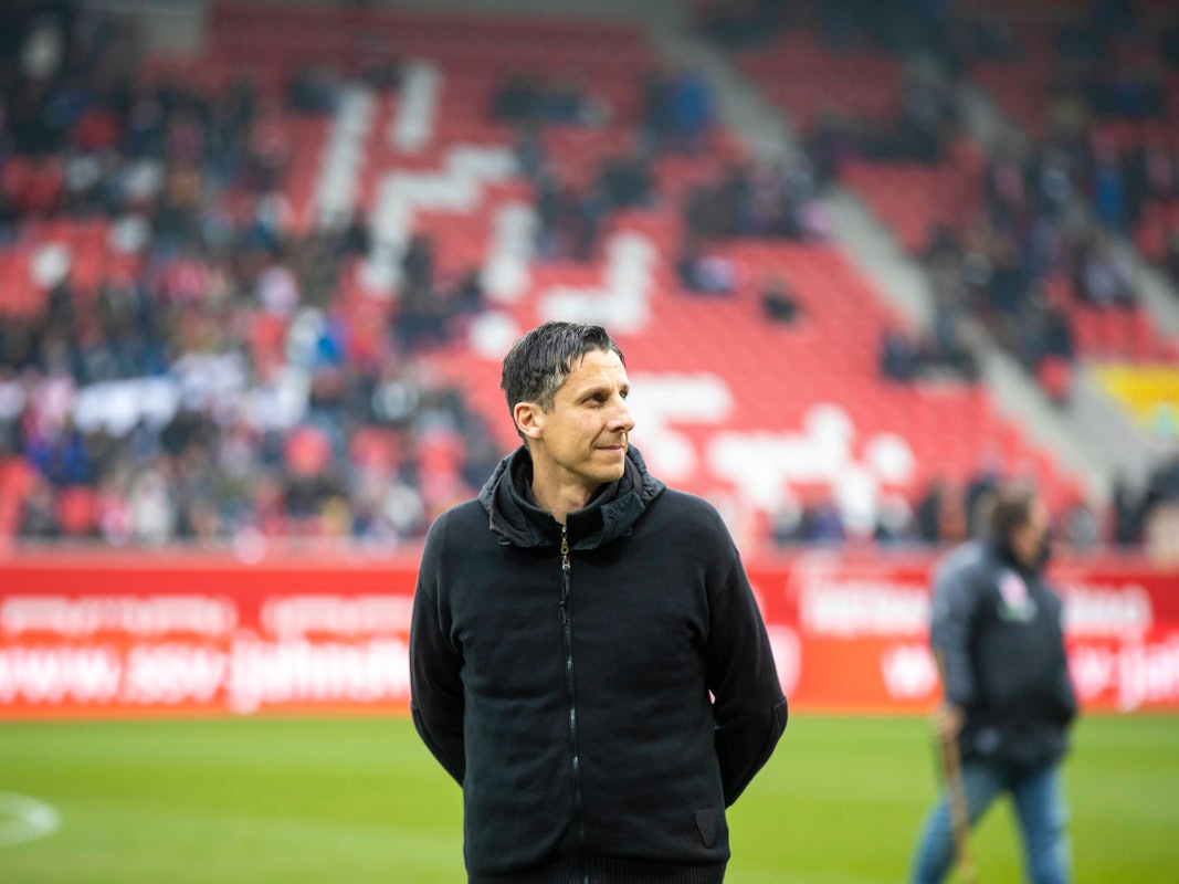 Christian Keller bei seinem Abschied aus Regensburg.