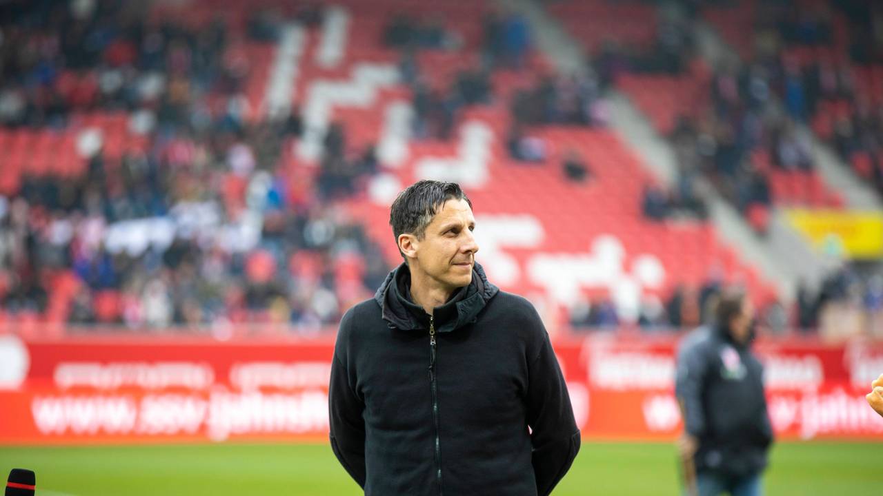 Christian Keller bei seinem Abschied aus Regensburg.