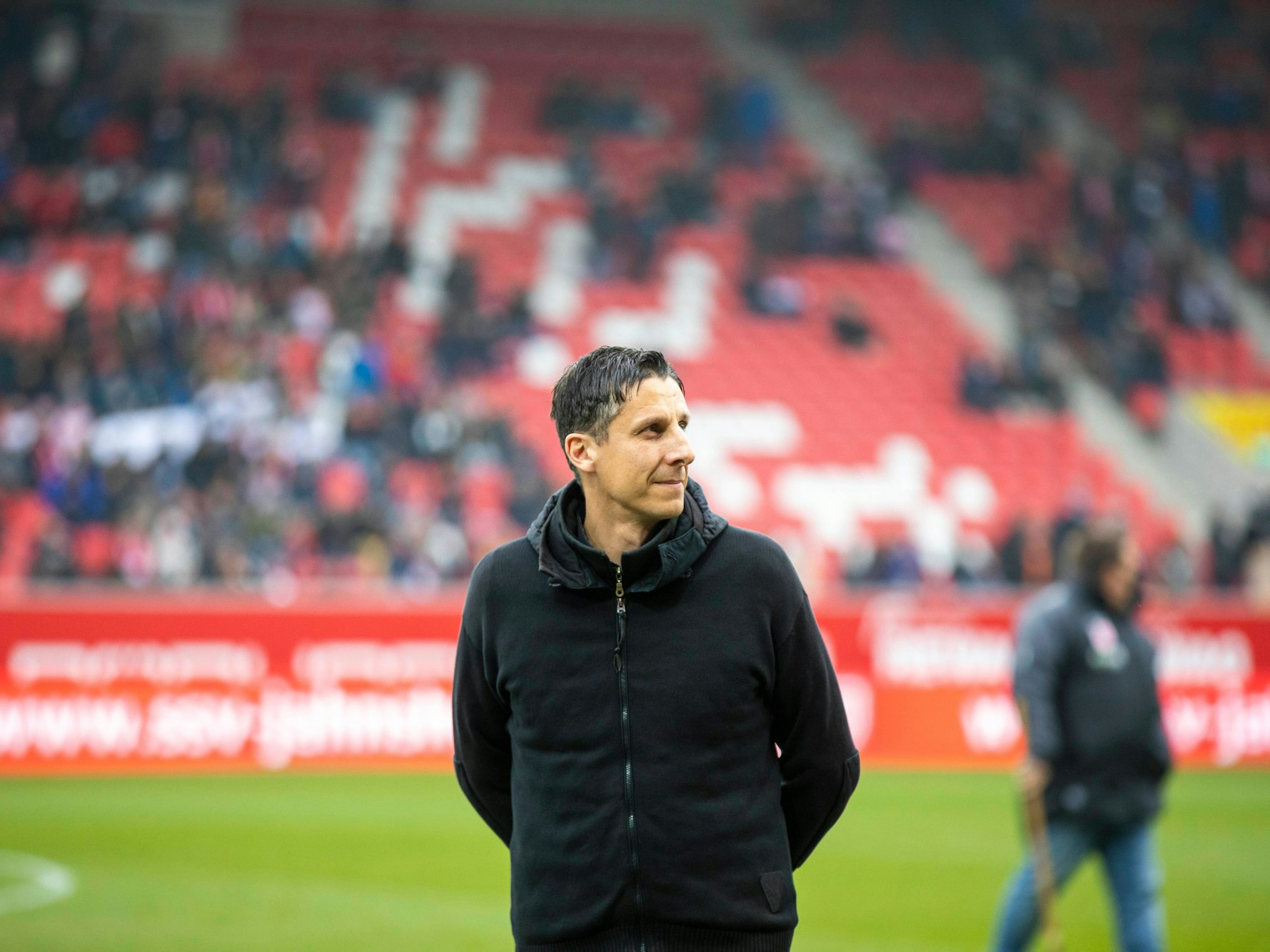 Christian Keller bei seinem Abschied aus Regensburg.