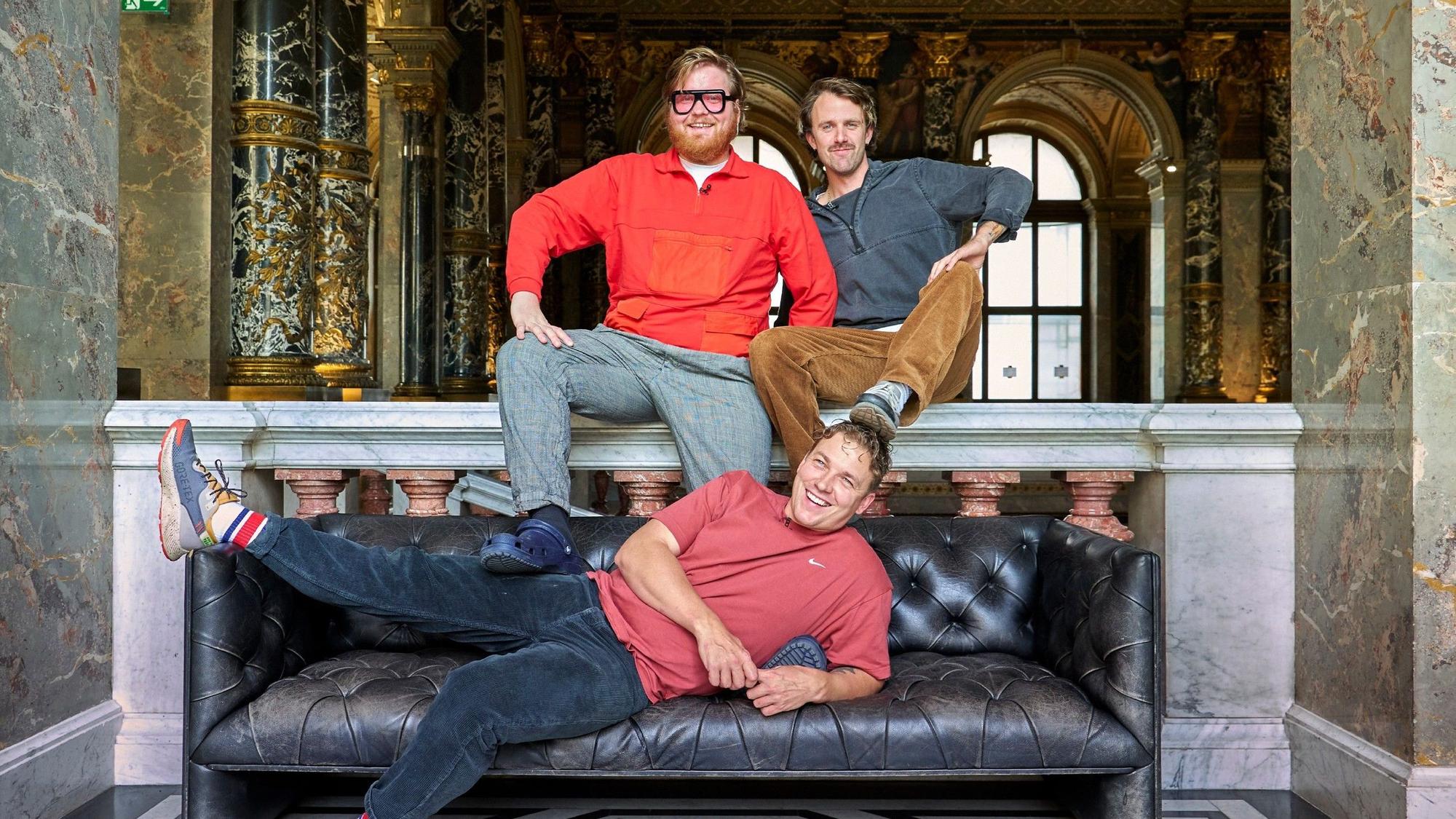 Die Healthy Boy Band geht siegessicher ans Werk.