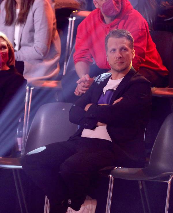Oliver Pocher hier am 25. Februar 2022 bei Let's Dance 15th season of the television competition show "Let's Dance" at MMC Studios on February 25, 2022 in Cologne, Germany. (Photo by Joshua Sammer/Getty Images)