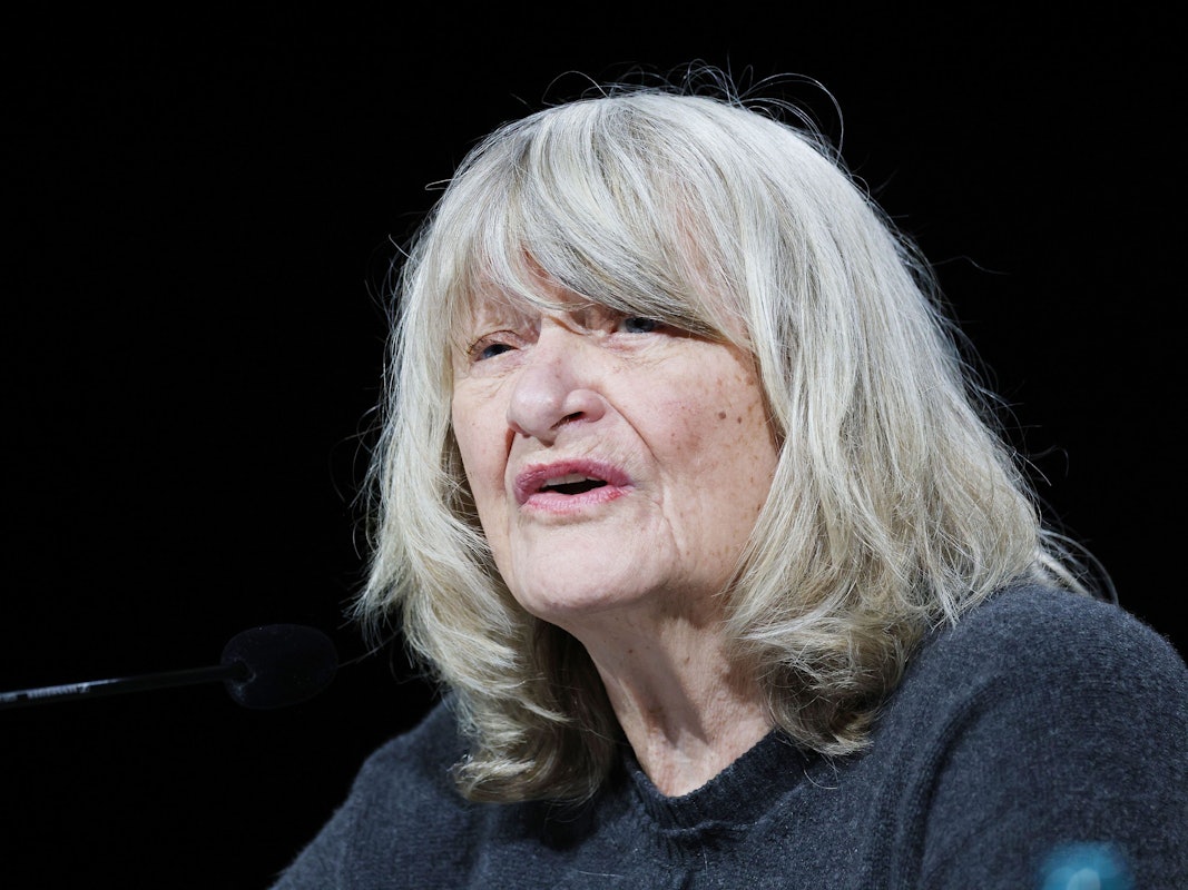 Alice Schwarzer am 3. März 2022 bei einer Ausstellung in Bonn.