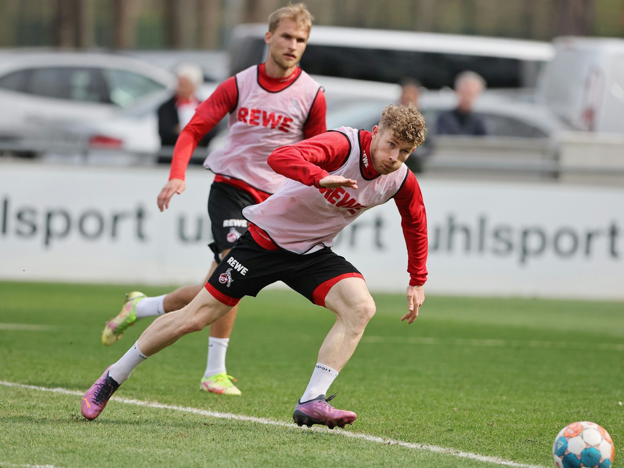 Florian Kainz setzt zum Sprint an.