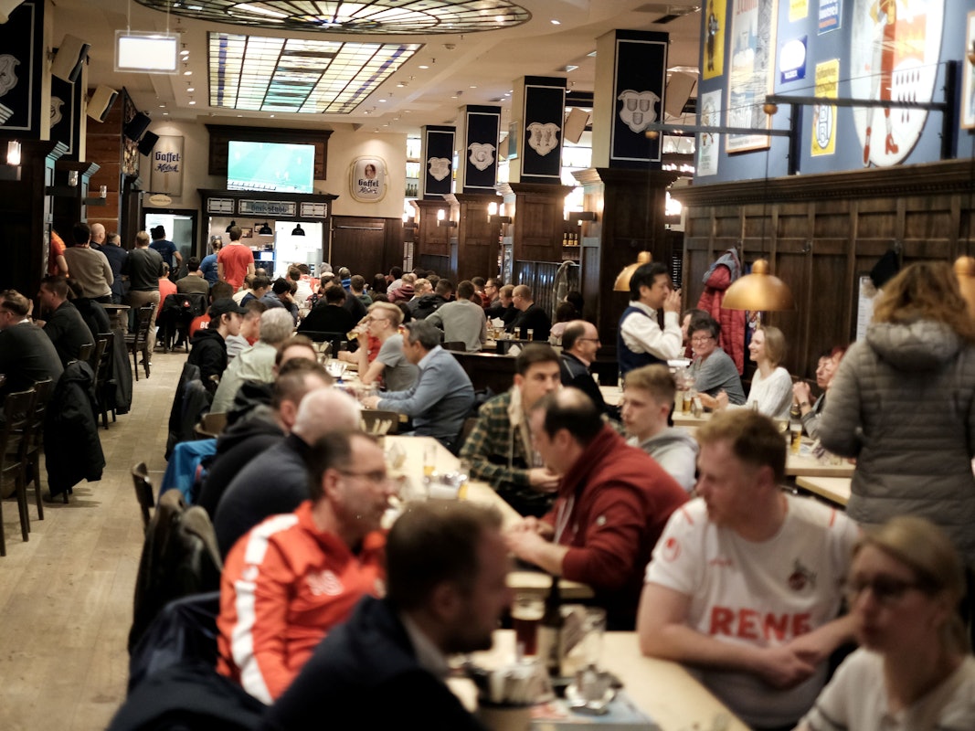 Innenraum des Gaffel am Dom.