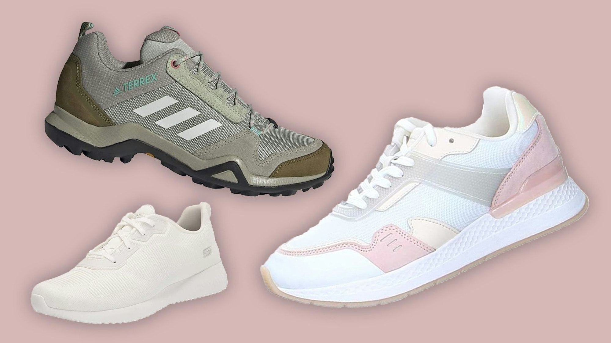 Sneaker von Skechers, adidas und Tamaris.