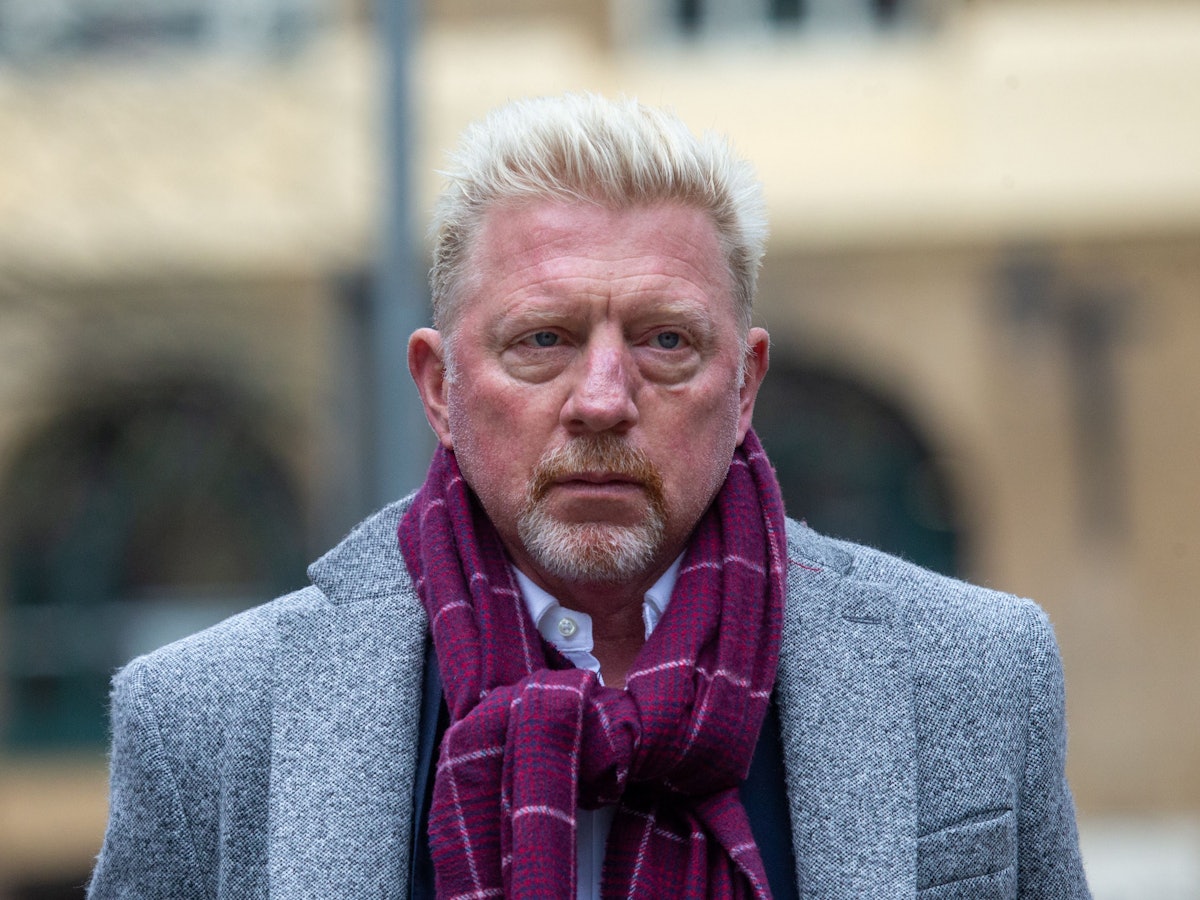 Boris Becker, ehemaliger Tennis-Profi aus Deutschland, kommt am Southwark Crown Court in London an. Becker steht seit dem 21.03.2022 in London vor Gericht.