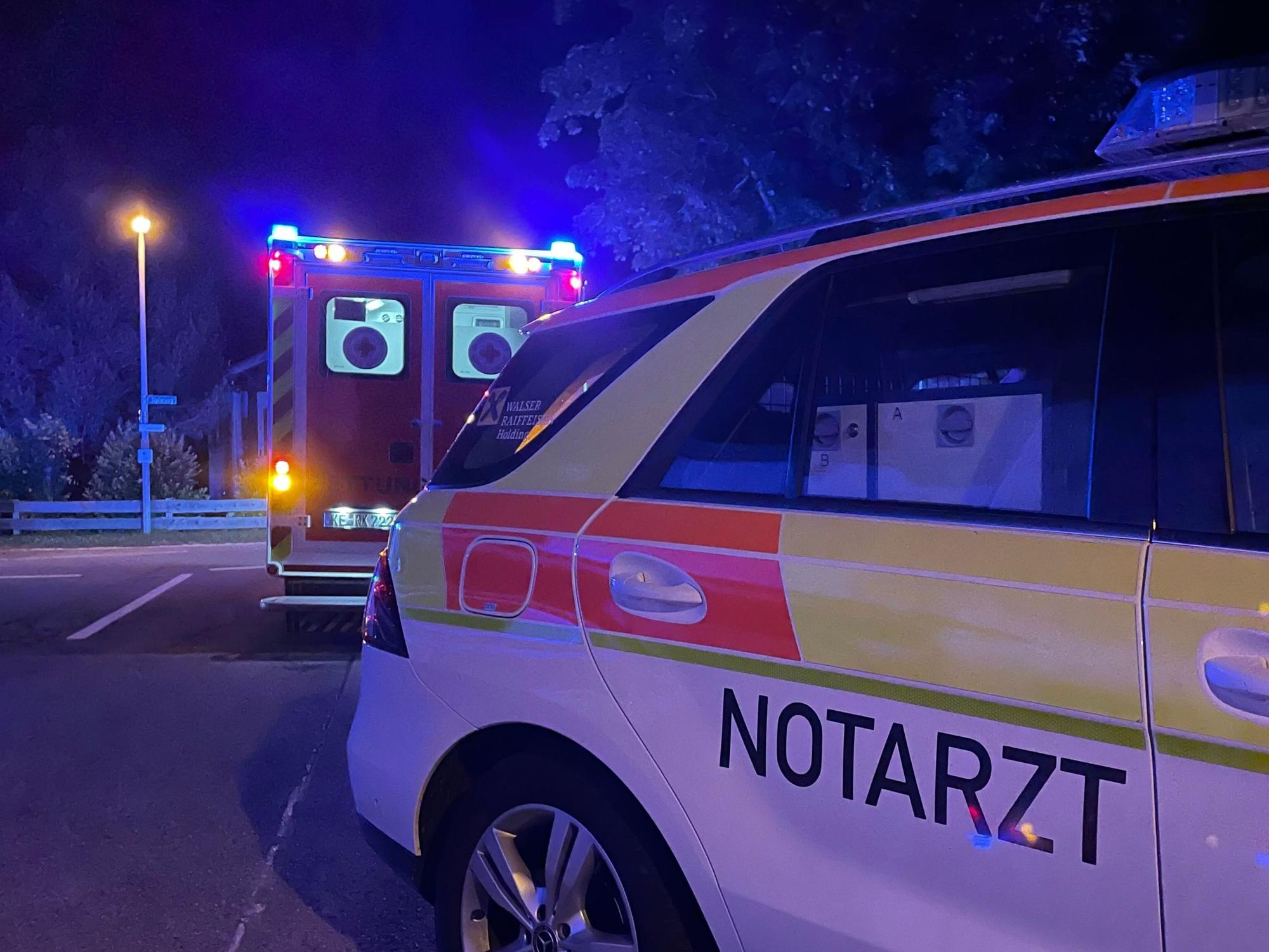 Das Mädchen wurde ins Krankenhaus gebracht (hier ein Symbolfoto von einem Einsatz in Österreich).
