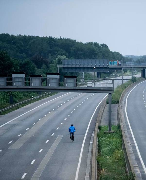 Stück der A1.