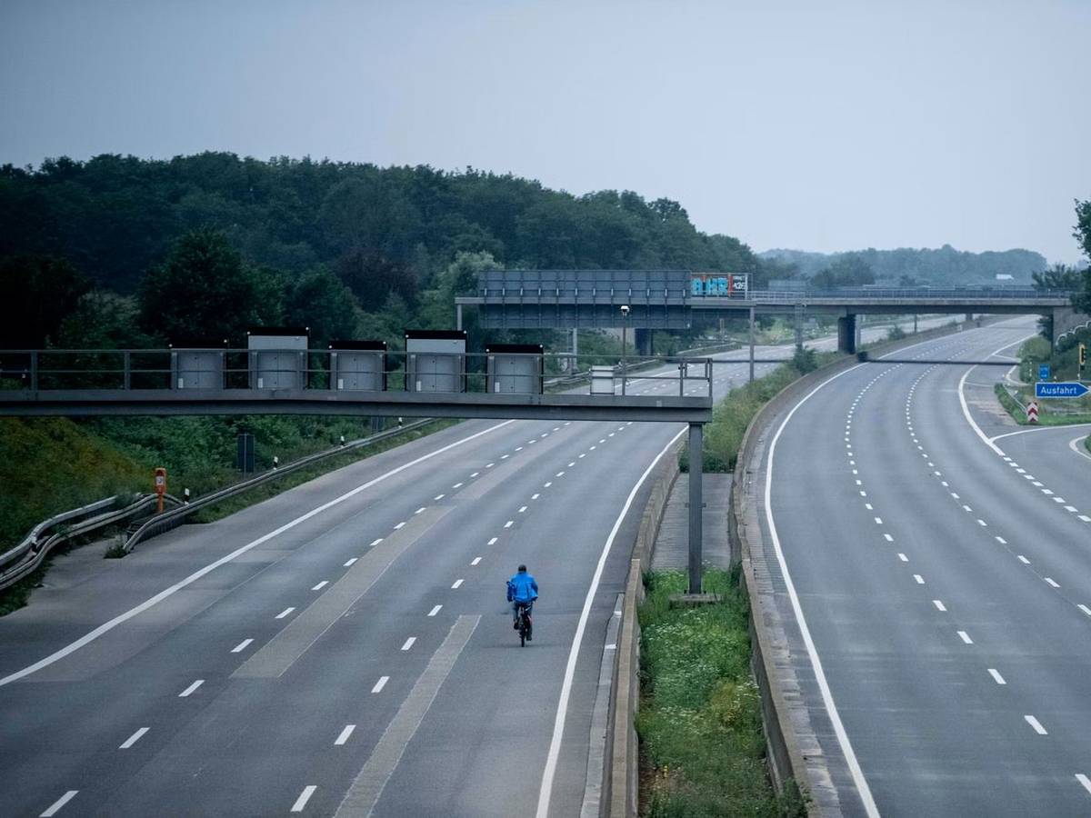 Stück der A1.