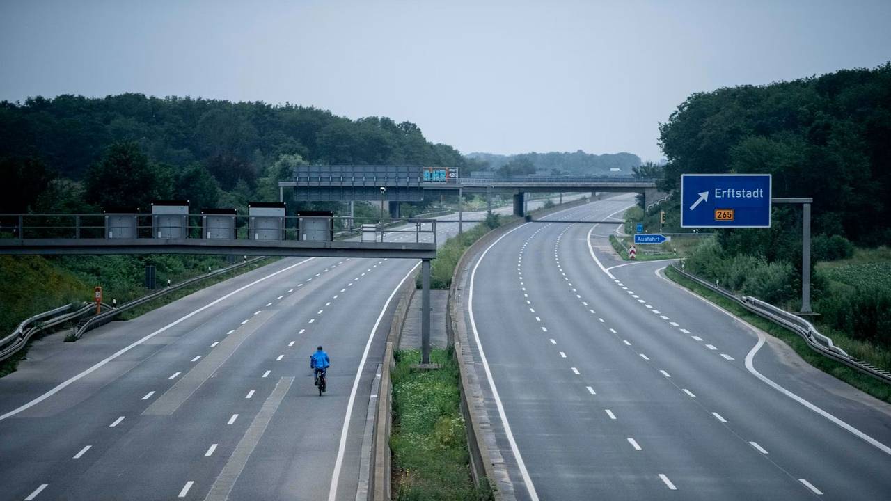 Stück der A1.