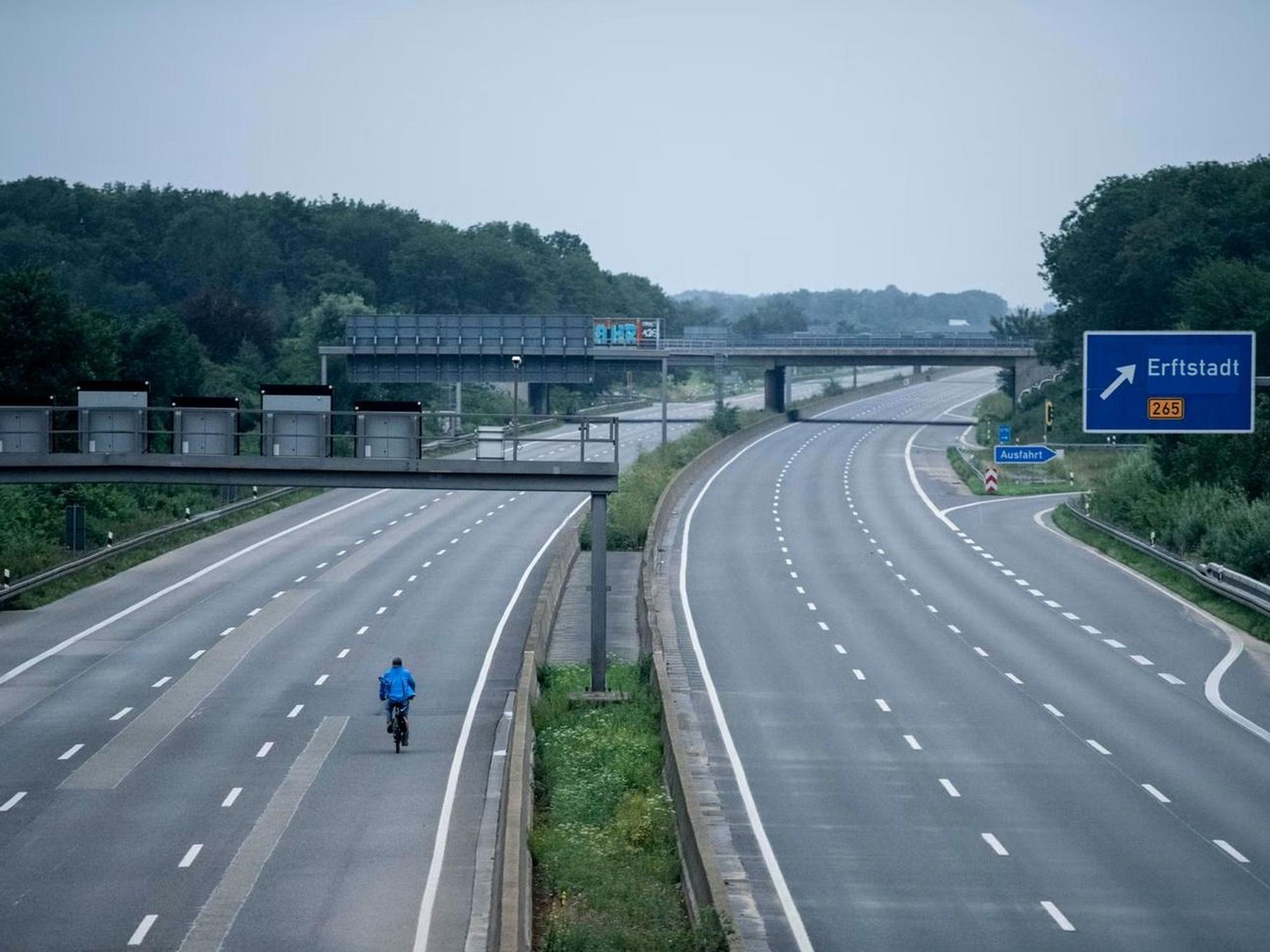 Stück der A1.