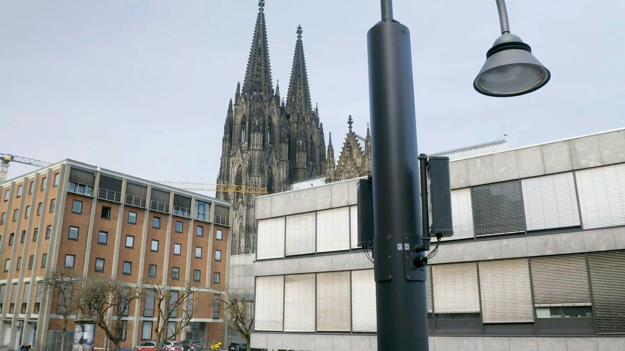 Das 5G-Plus-Netz in Köln soll in Zukunft unter anderem über Laternen zur Verfügung gestellt werden.