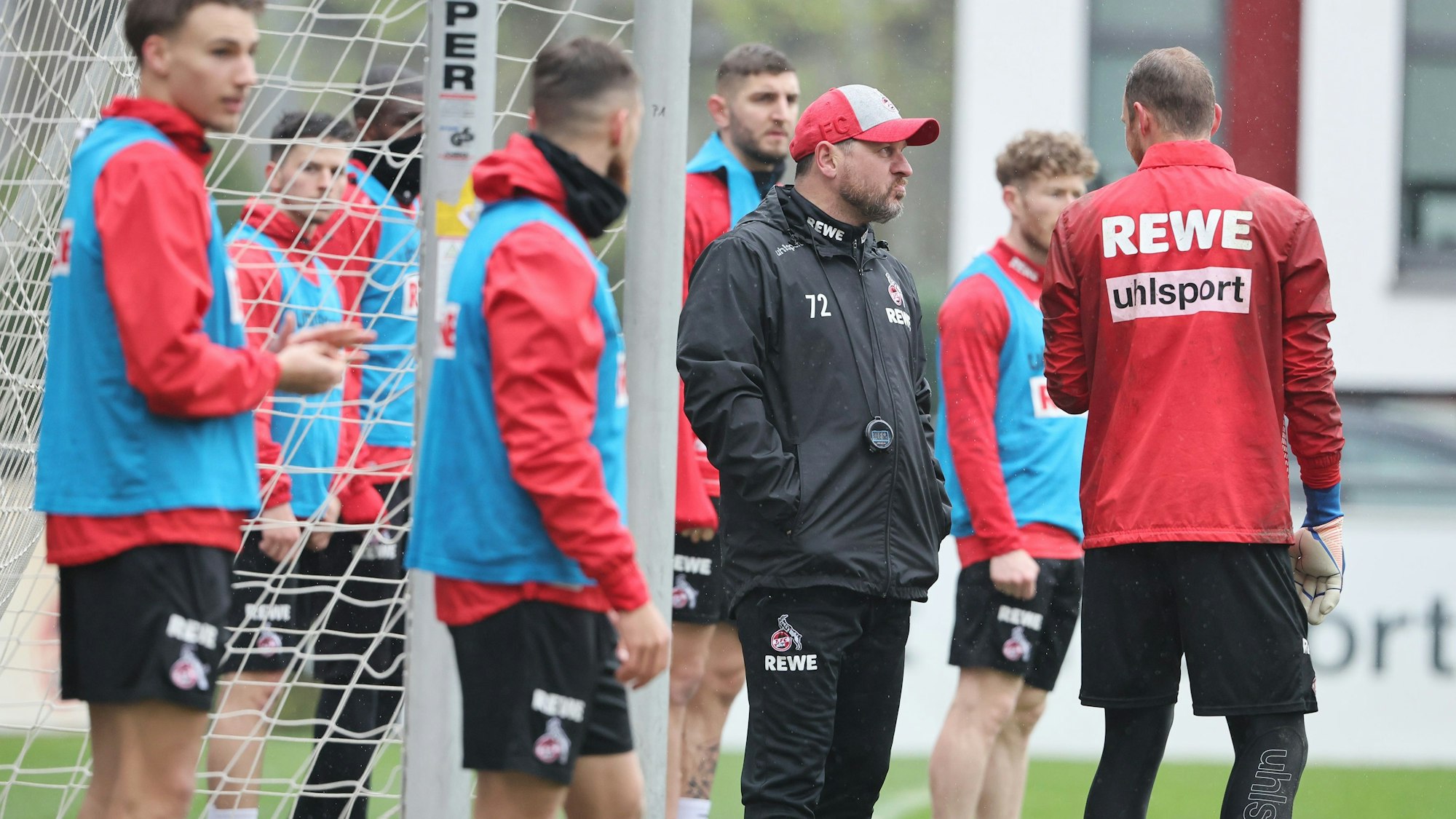 Steffen Baumgart trainiert den 1. FC Köln am Geißbockheim.