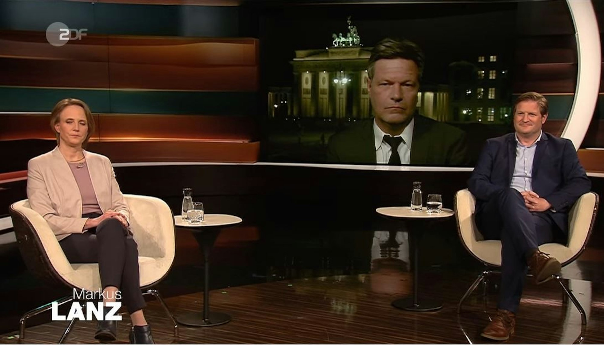 Robert Habeck in der ZDF-Sendung Markus Lanz von Donnerstagabend (31. März 2022).