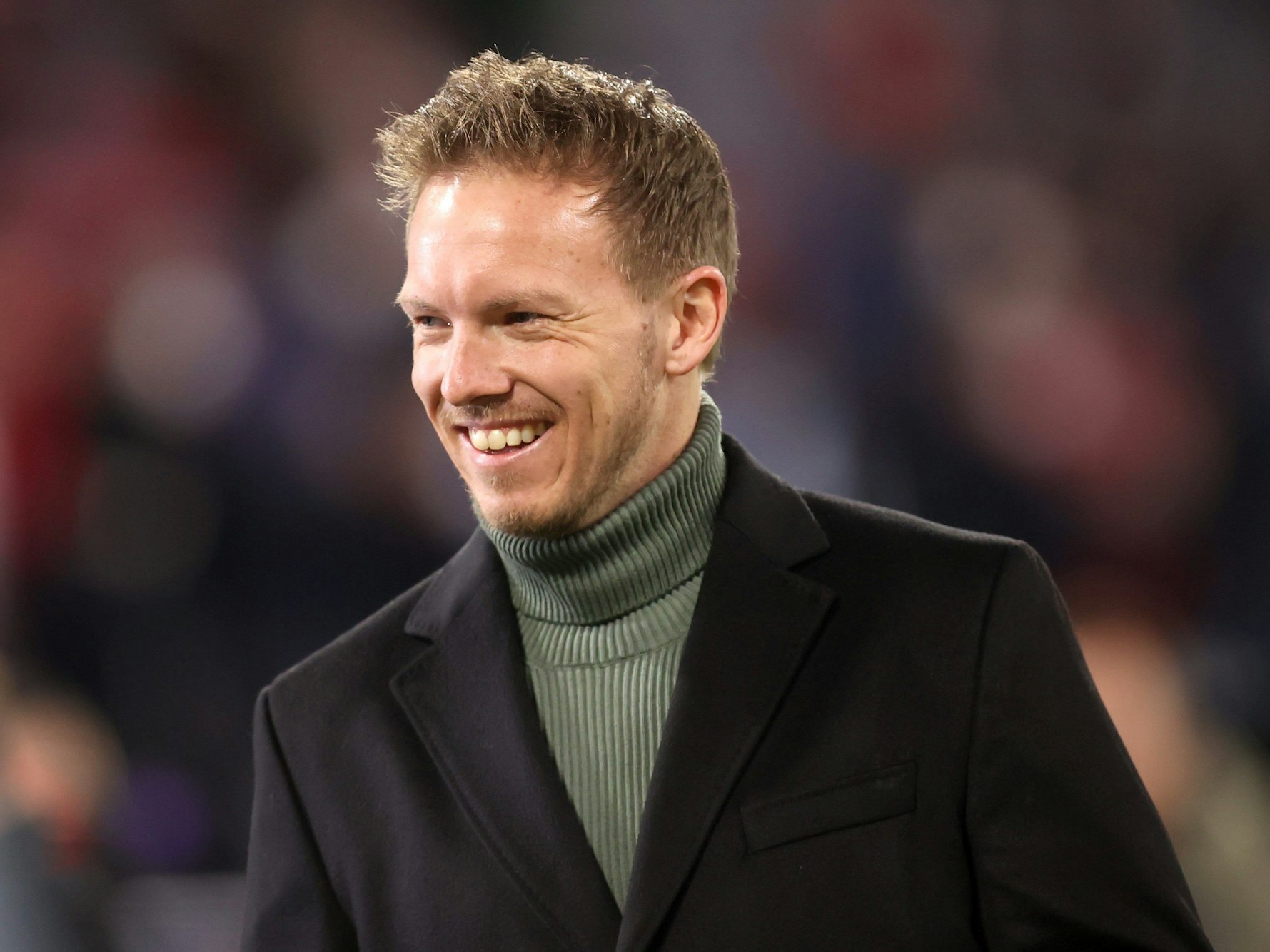 Julian Nagelsmann beim Champions League Spiel zwischen Bayern München und RB Salzburg am 8. März 2022.
