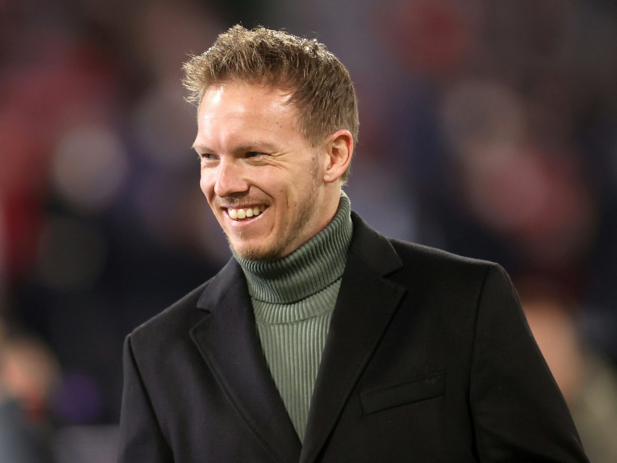 Julian Nagelsmann beim Champions League Spiel zwischen Bayern München und RB Salzburg am 8. März 2022.