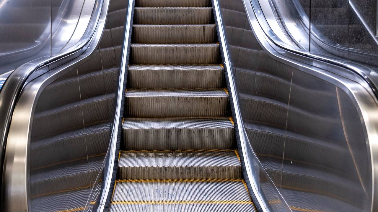 In Köln-Bickendorf wurden jetzt zwei neue KVB-Rolltreppen in Betrieb genommen. Unser Foto vom 16. März 2022 zeigt eine Rolltreppe am Neumarkt.