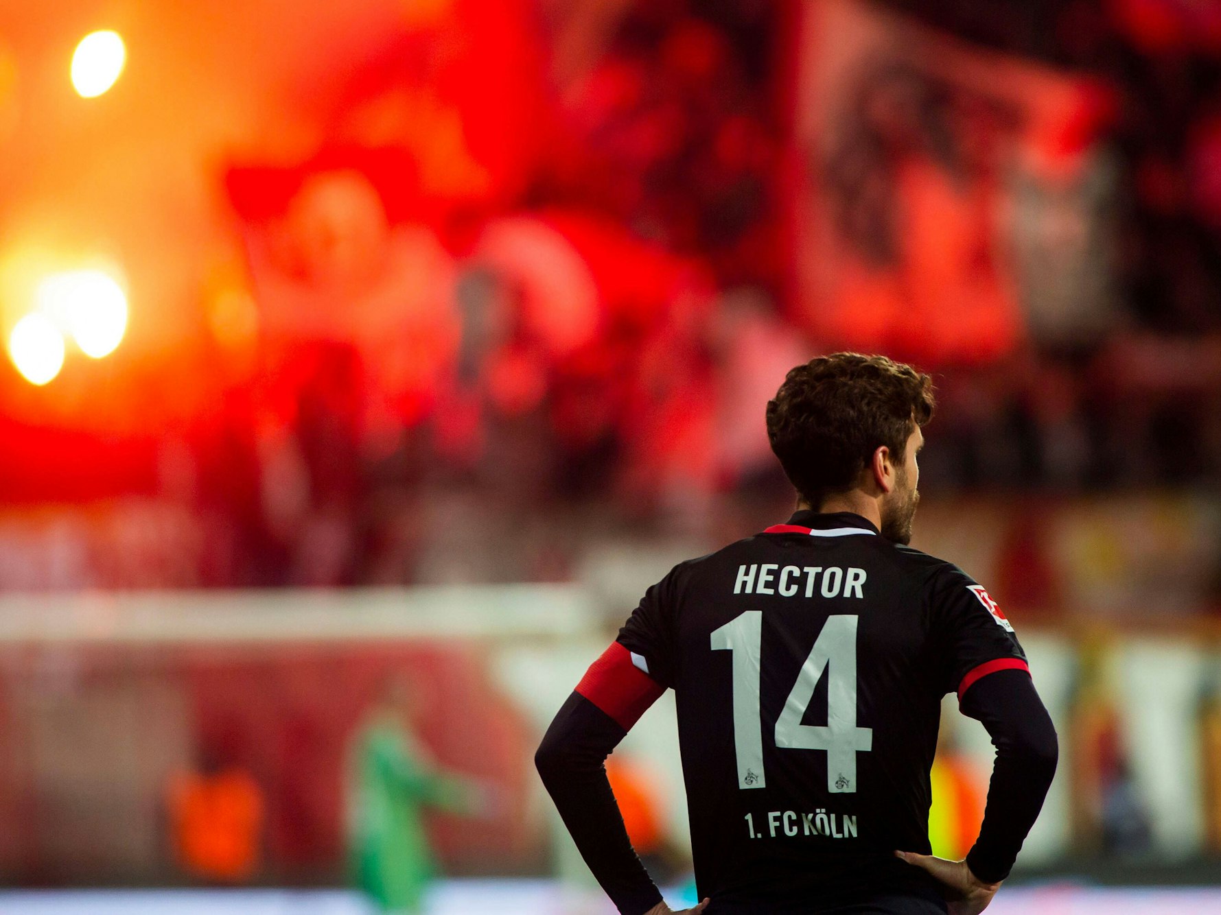 Jonas Hector spielt für den 1. FC Köln gegen Union Berlin.
