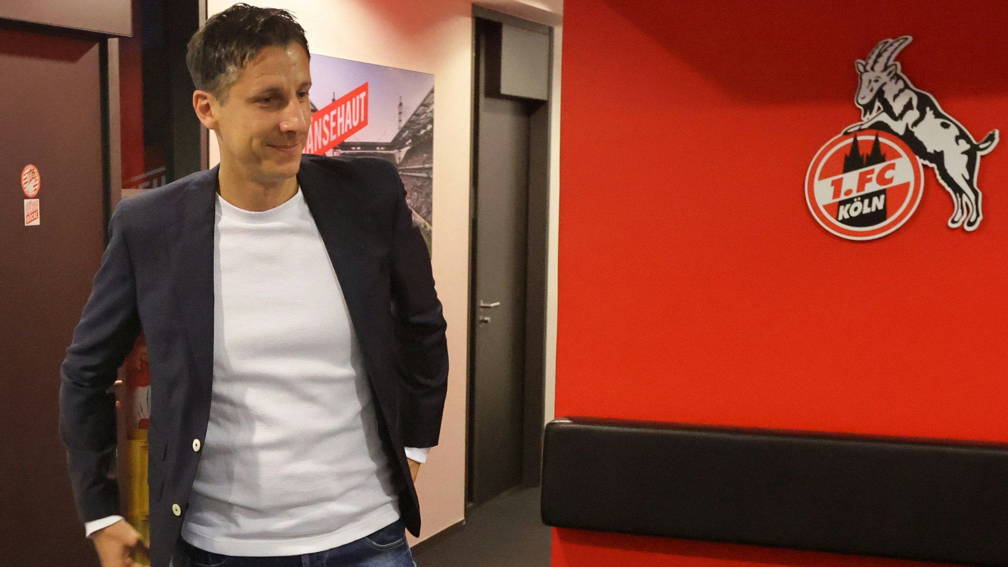 Christian Keller tritt seinen Job als Sport-Geschäftsführer des 1. FC Köln an.