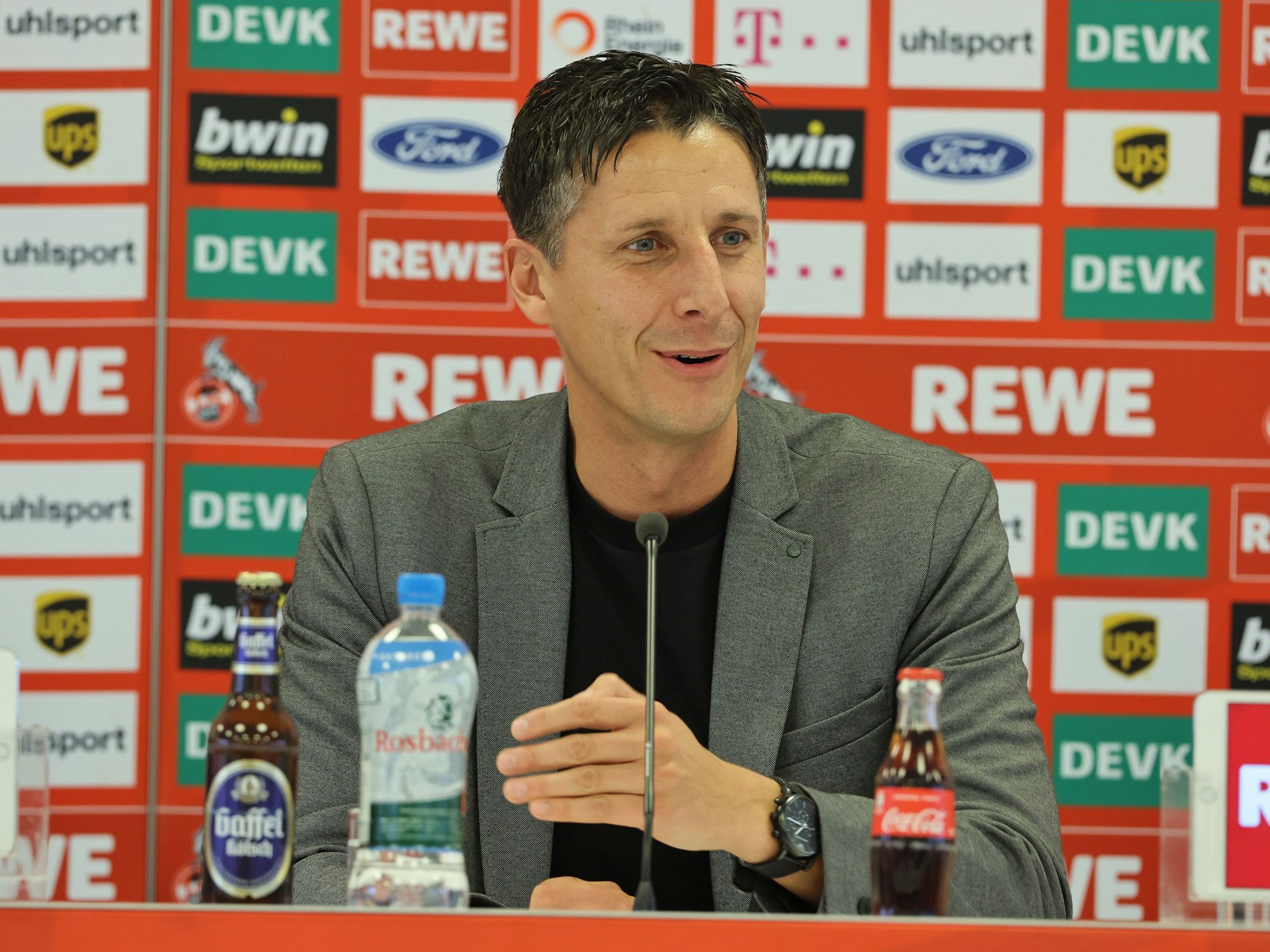 Christian Keller wird beim 1. FC Köln vorgestellt.