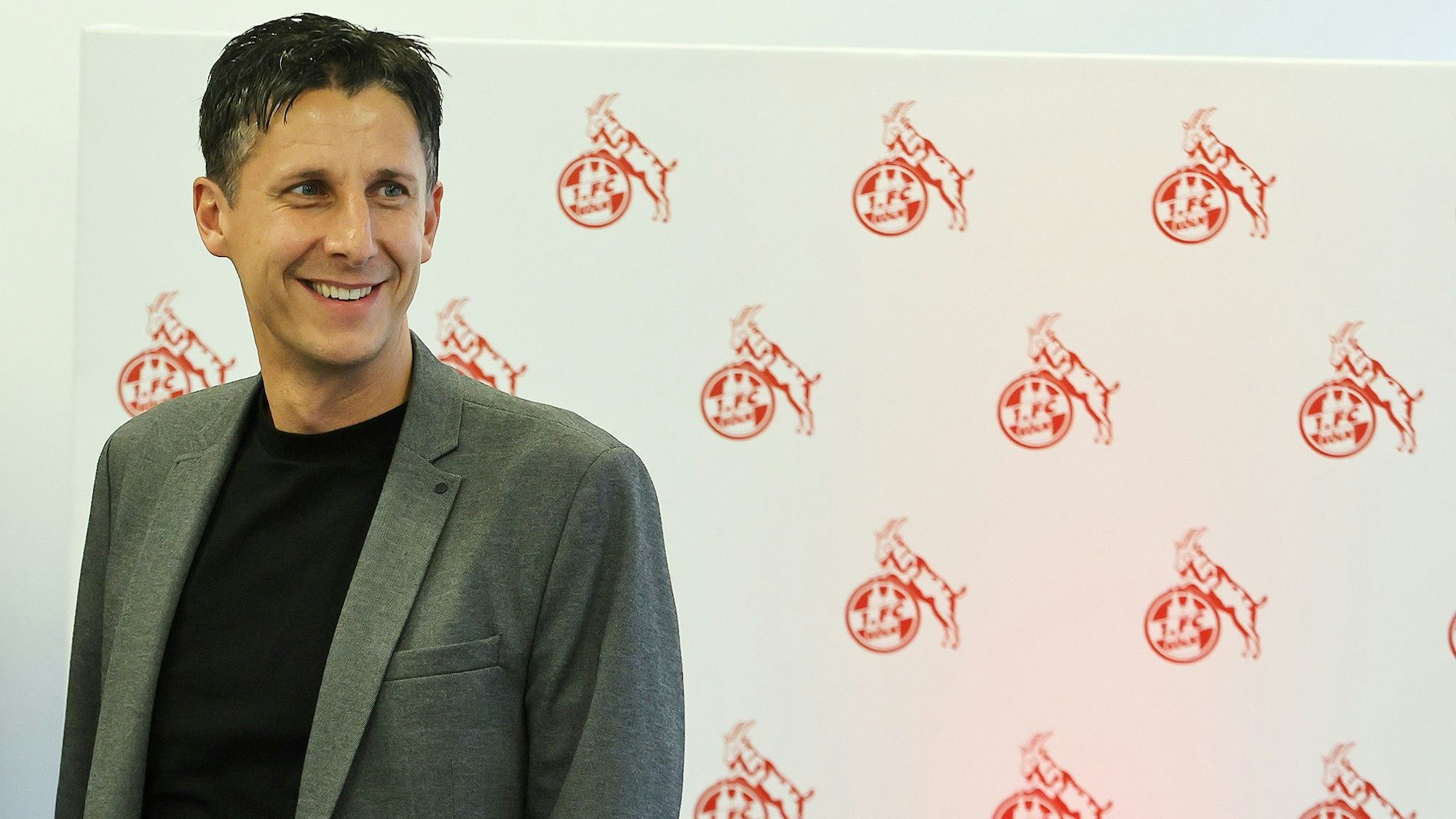 Christian Keller bei seiner Vorstellung beim 1. FC Köln