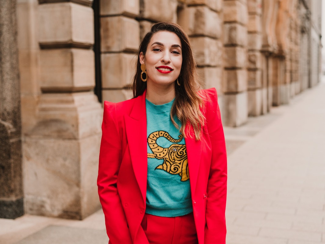 Unternehmerin Tijen Onaran. Onaran investiert Kebekus in das Start-up Nevernot, das unter anderem Softtampons verkauft.