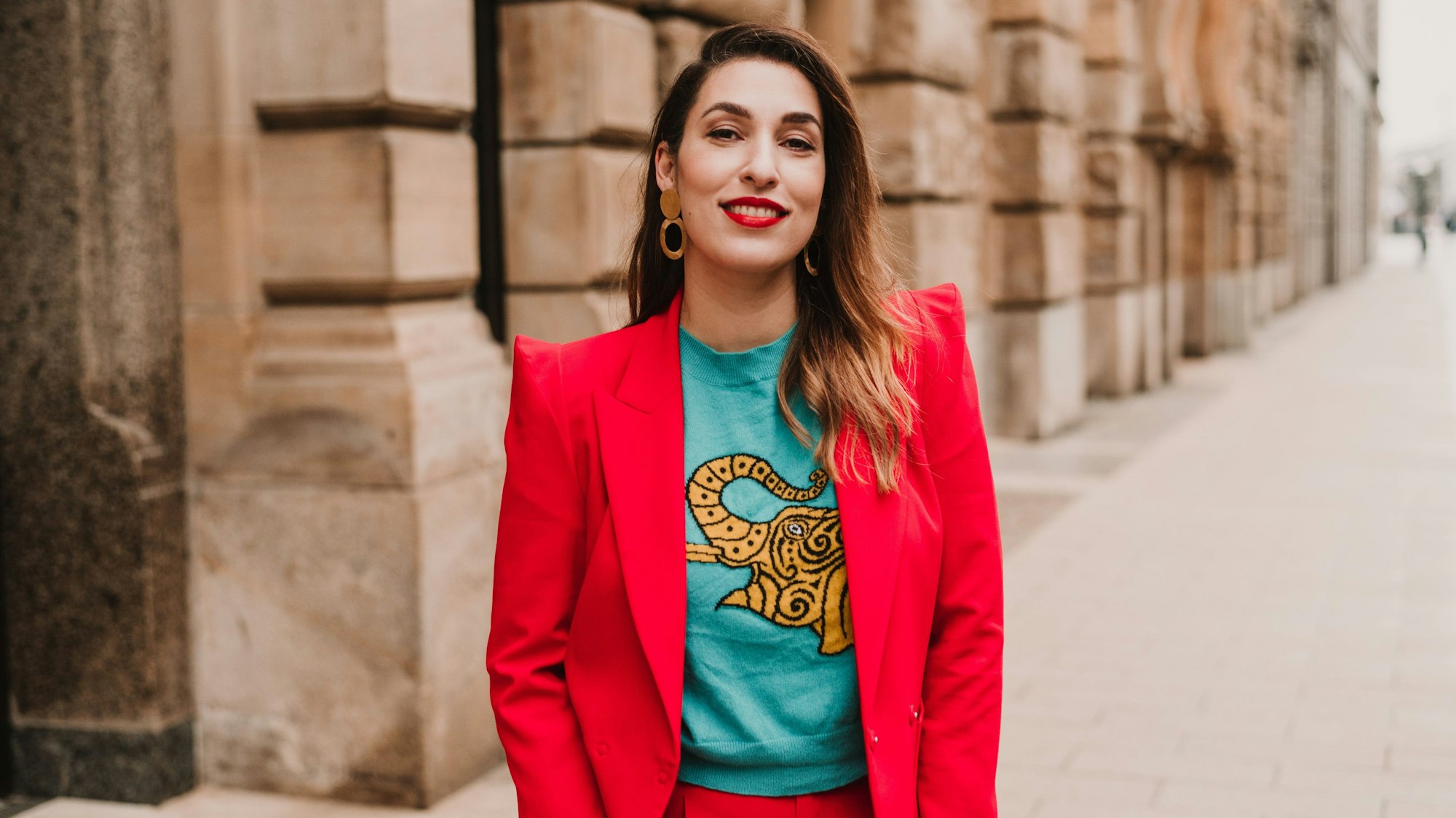 Unternehmerin Tijen Onaran. Onaran investiert Kebekus in das Start-up Nevernot, das unter anderem Softtampons verkauft.