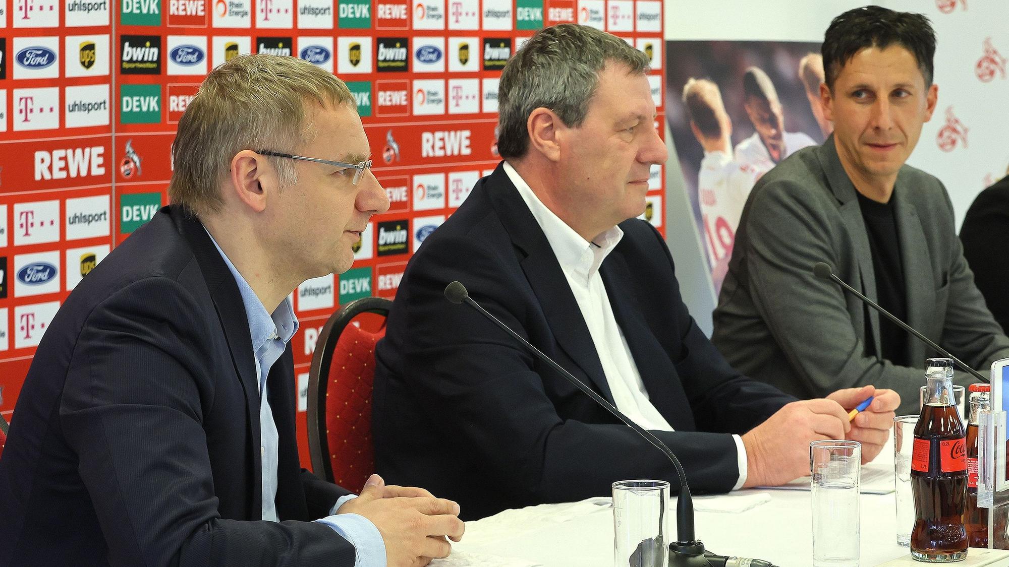 Christian Keller wird beim 1. FC Köln vorgestellt.