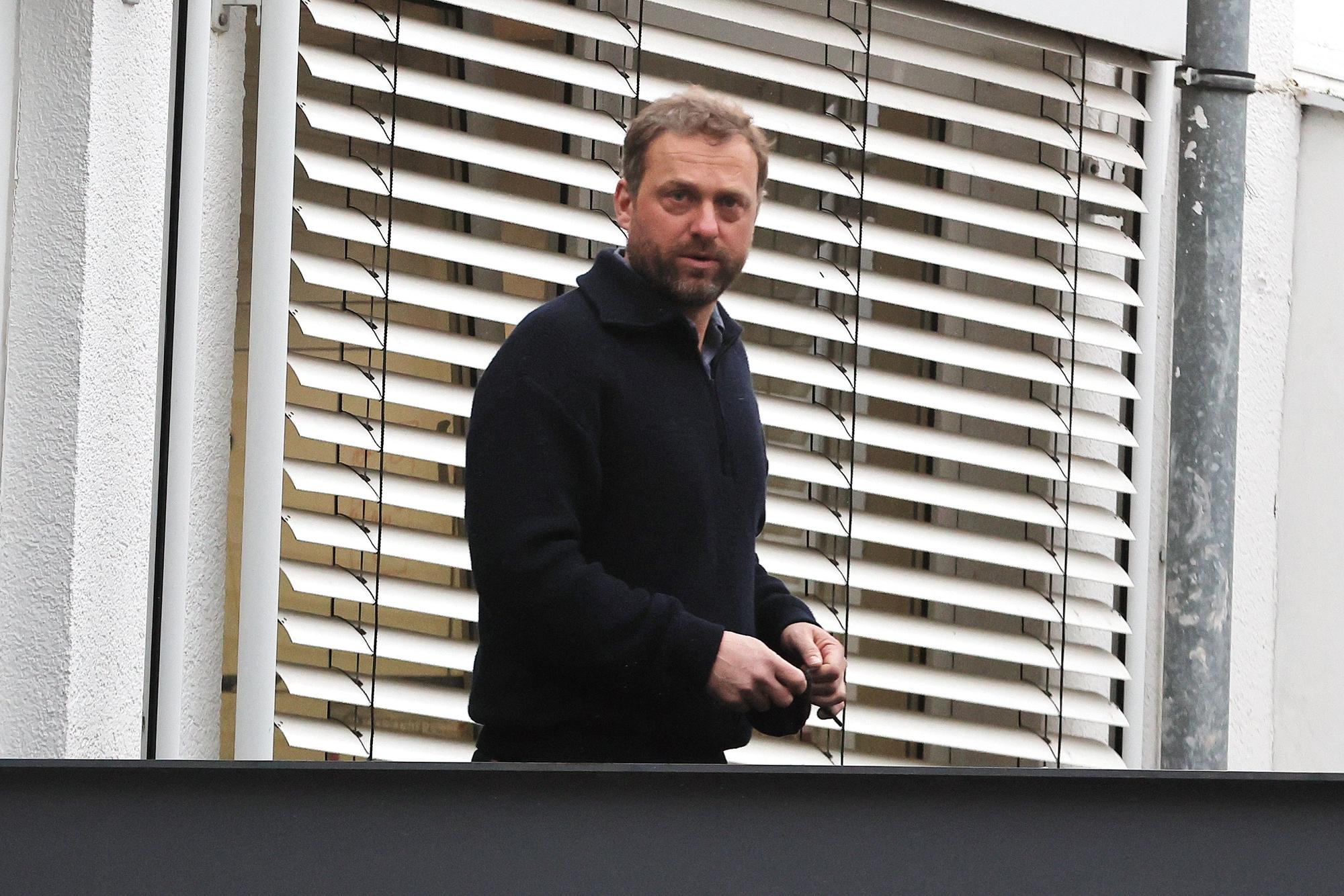 Jörg Jakobs am Geißbockheim
