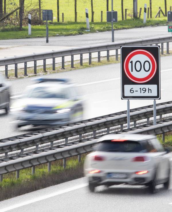 Der ACE schlägt Tempolimit 100 km/h für effektives Energiesparen vor. Das Foto wurde am 13.03.2020 aufgenommen.