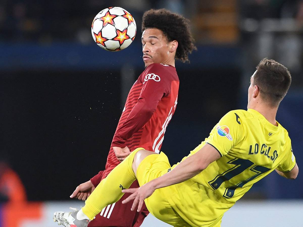Leroy Sane (Bayern München) gegen Giovani Lo Celso (Villarreal)