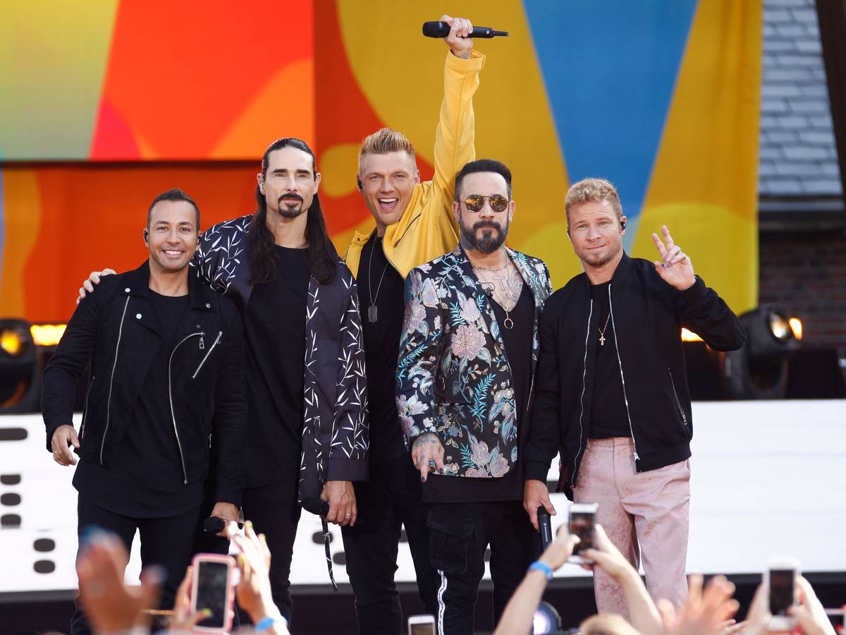 Die Backstreet Boys (hier bei einem Auftritt 2018 in New York) kommen im Oktober 2022 nach Köln.