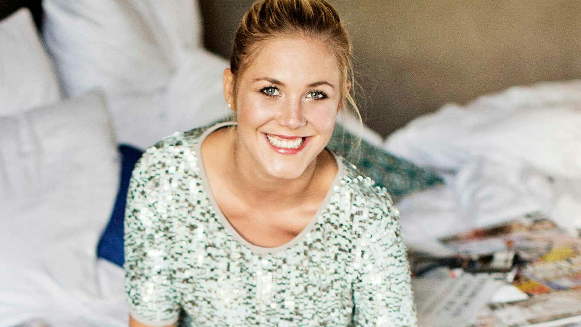 Alina Merkau (hier im Oktober 2014) ist aktuell noch in der Babypause. Ihre Fans hoffen auf eine baldige Rückkehr zum Sat.1-„Frühstücksfernsehen“.