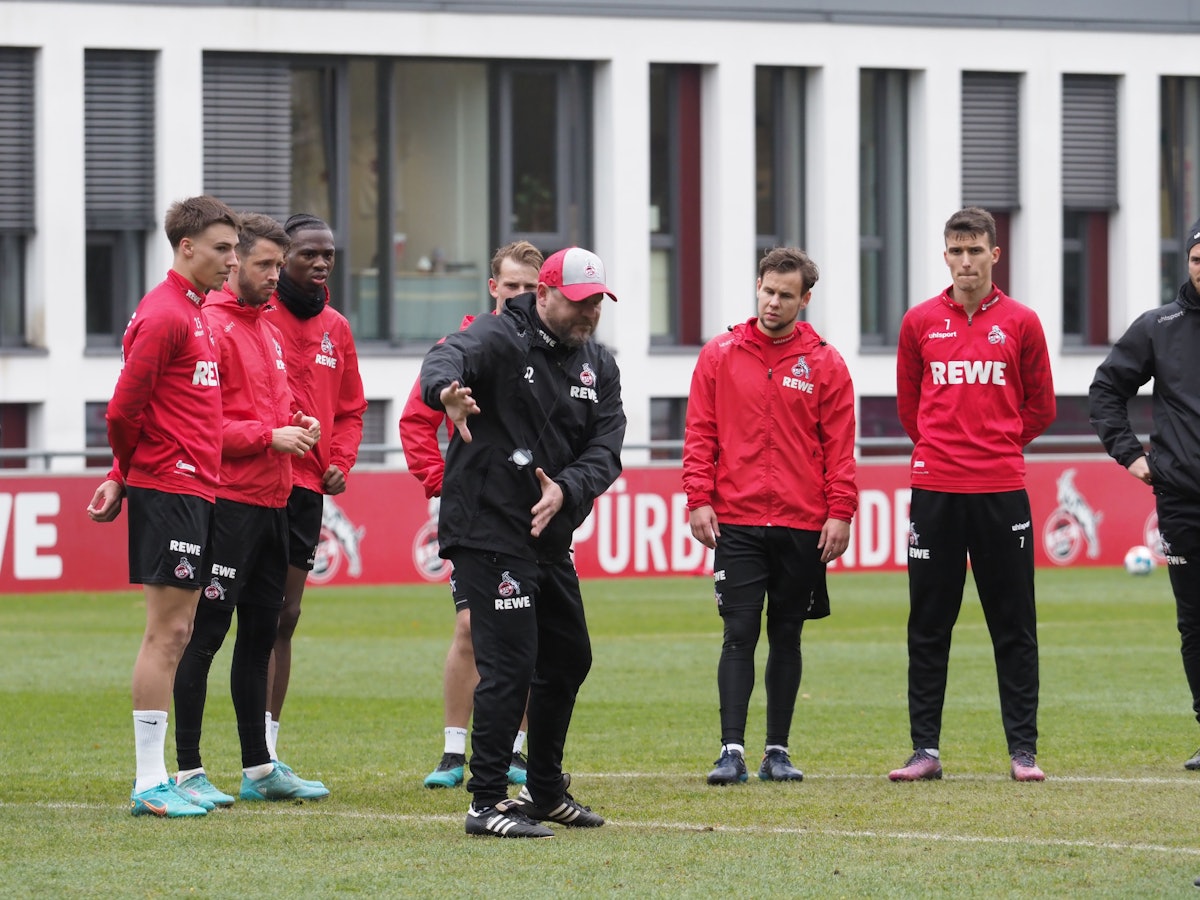Steffen Baumgart bereitet den 1. FC auf Mainz 05 vor.