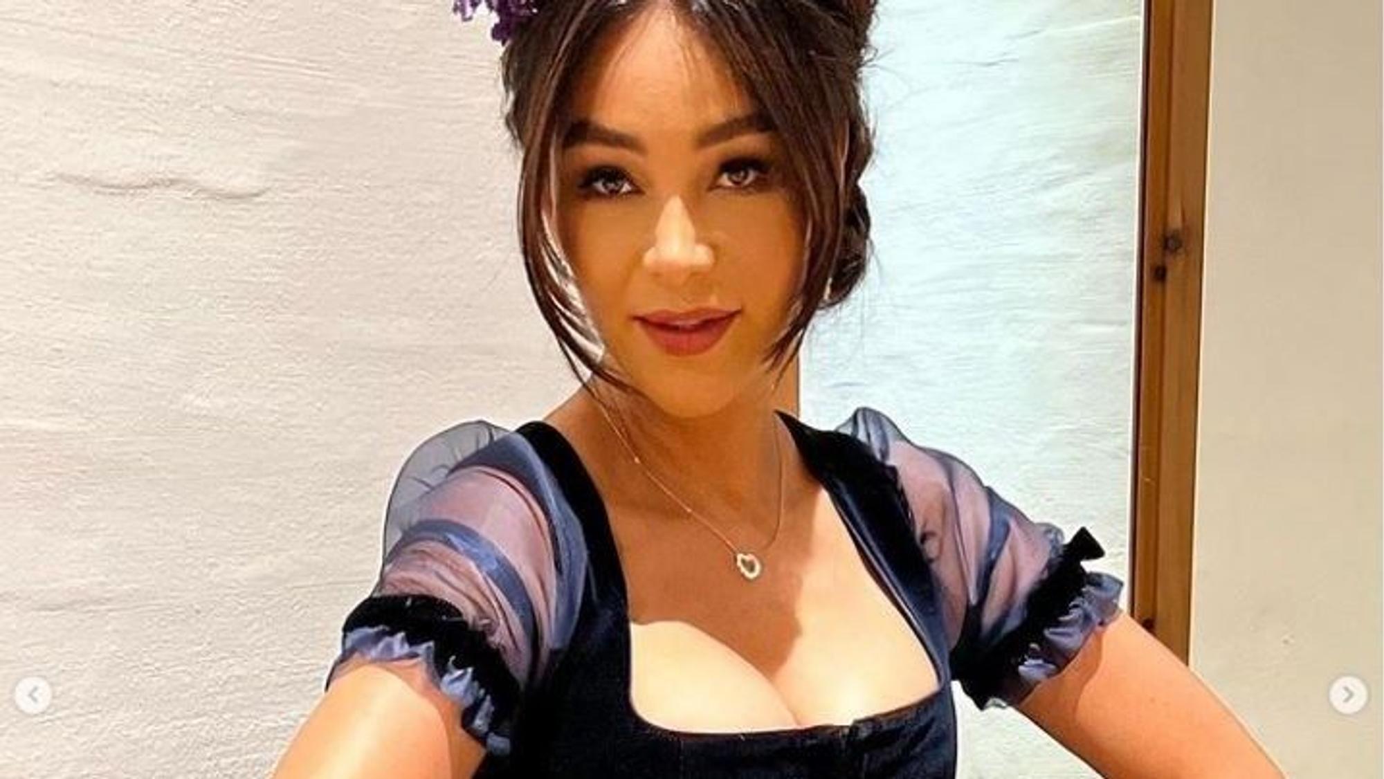Verona Pooth posiert auf Instagram.