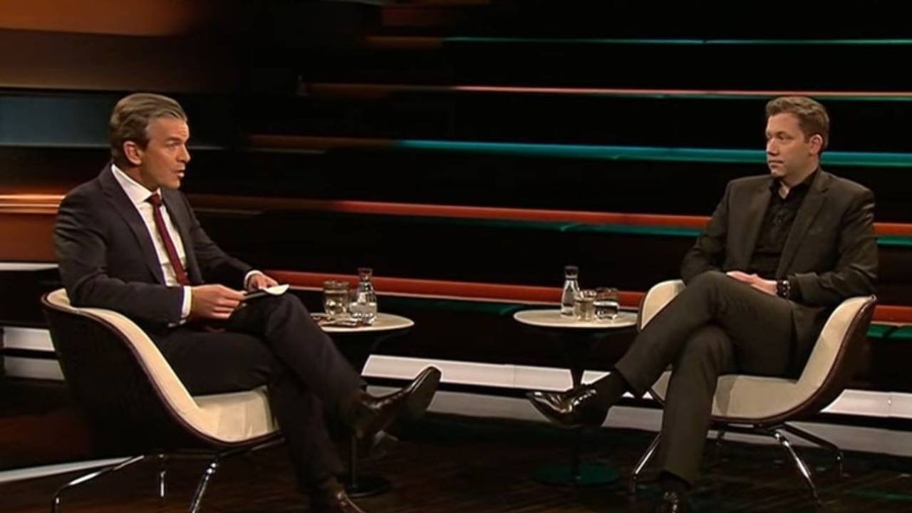 Lars Klingbeil (SPD) am 06.04.2022 zu Besuch bei Markus Lanz. Er wirbt um Verständnis für Lauterbach.