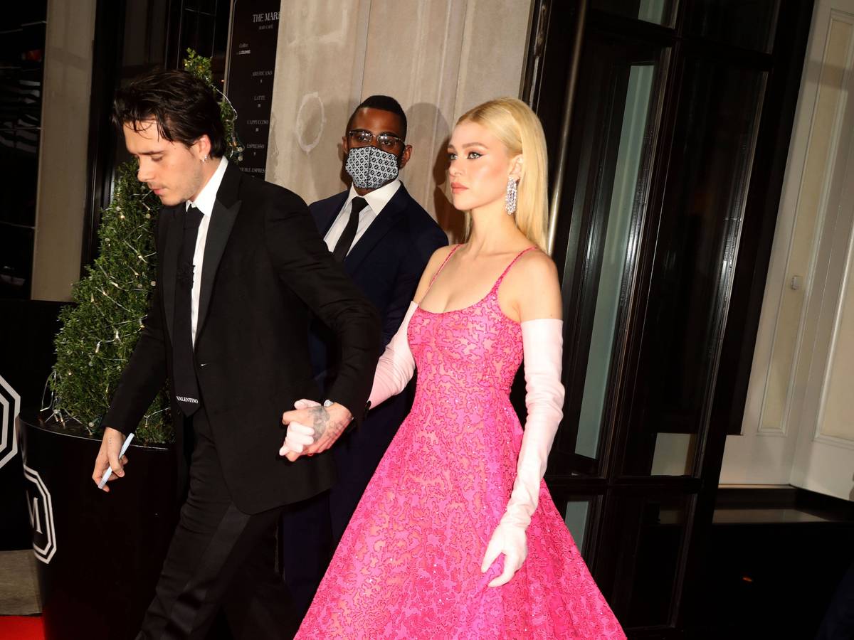 Das Traumpaar Brooklyn Beckham und Nicola Peltz heiratet in Florida.